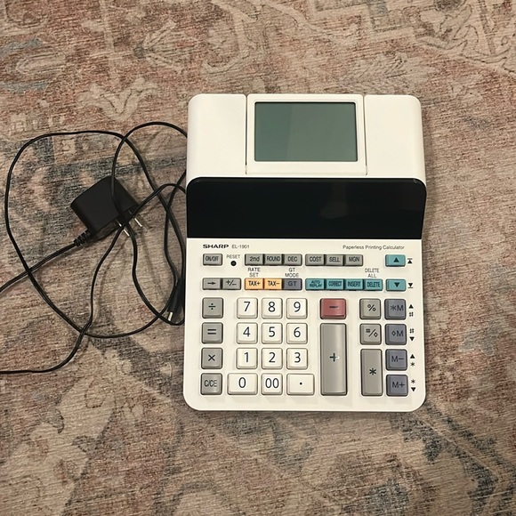 Paperless Printing Calculator - Picture 1 of 2